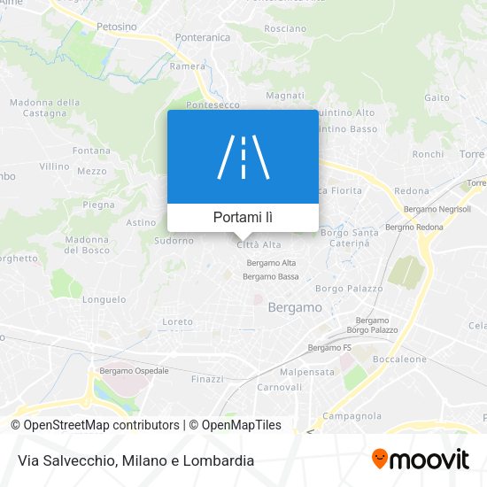 Mappa Via Salvecchio