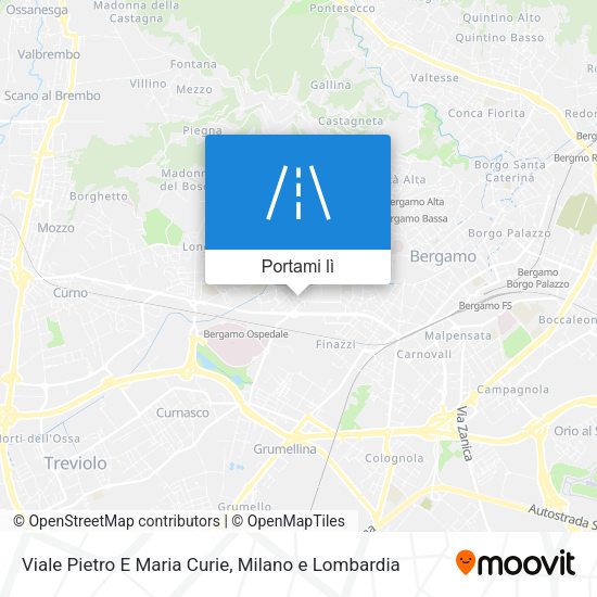 Mappa Viale Pietro E Maria Curie
