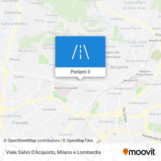 Mappa Viale Salvo D'Acquisto