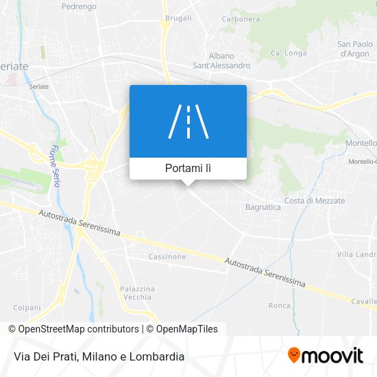 Mappa Via Dei Prati