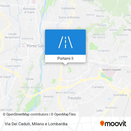 Mappa Via Dei Caduti
