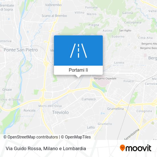 Mappa Via Guido Rossa