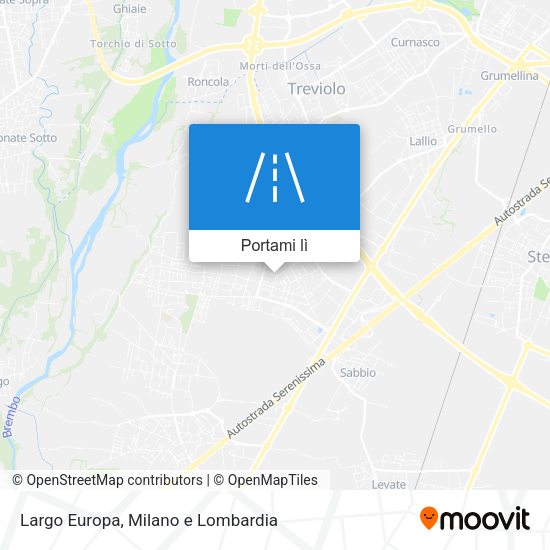 Mappa Largo Europa