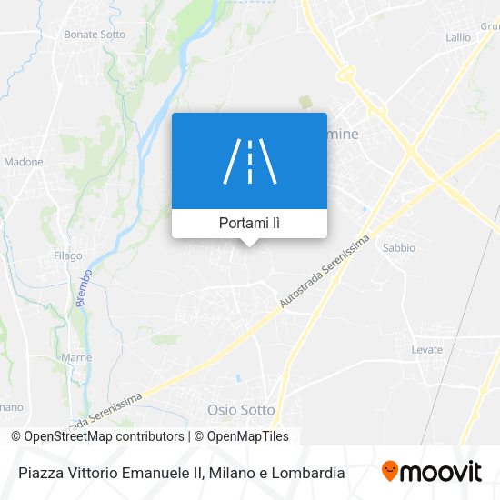 Mappa Piazza Vittorio Emanuele II