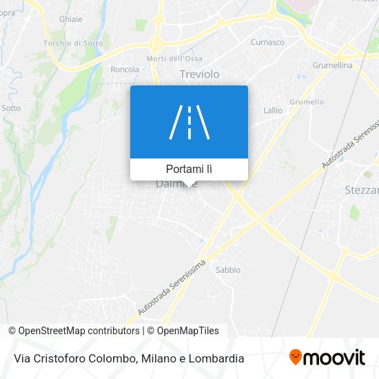 Mappa Via Cristoforo Colombo