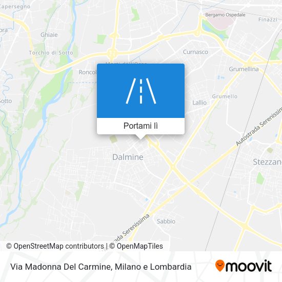 Mappa Via Madonna Del Carmine
