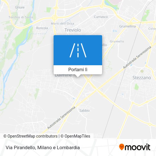 Mappa Via Pirandello