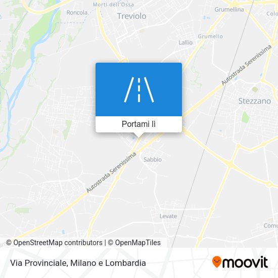 Mappa Via Provinciale