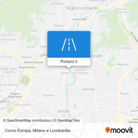 Mappa Corso Europa