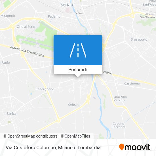 Mappa Via Cristoforo Colombo
