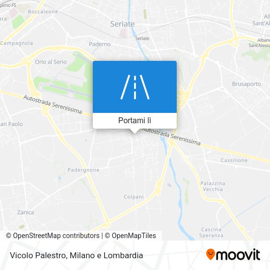 Mappa Vicolo Palestro