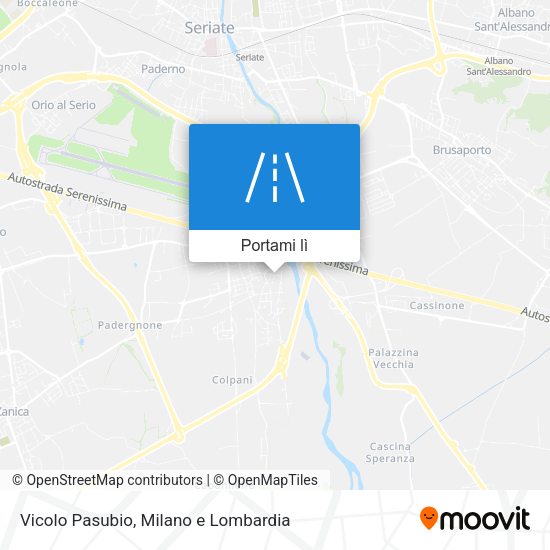 Mappa Vicolo Pasubio