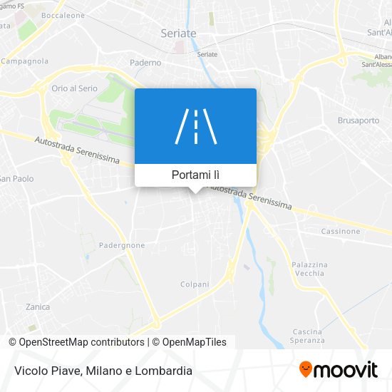 Mappa Vicolo Piave