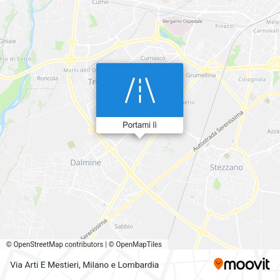 Mappa Via Arti E Mestieri
