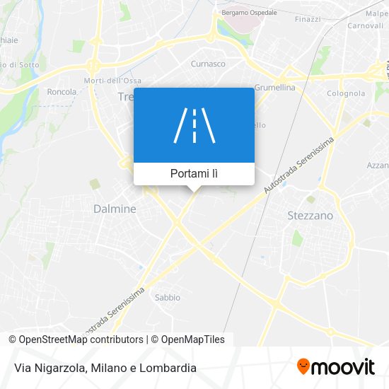 Mappa Via Nigarzola