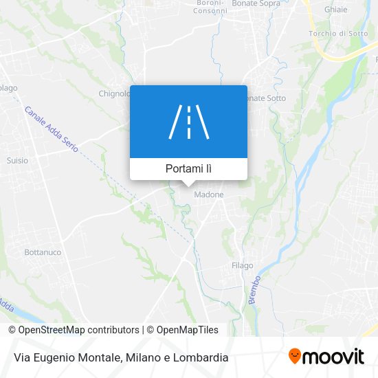 Mappa Via Eugenio Montale