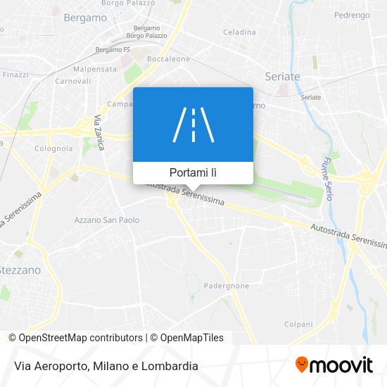 Mappa Via Aeroporto