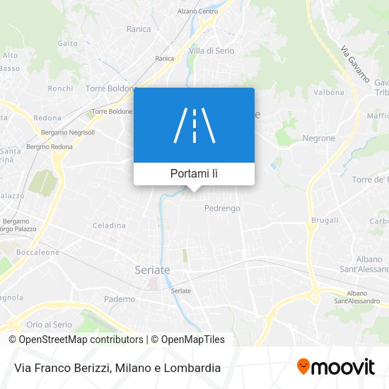Mappa Via Franco Berizzi
