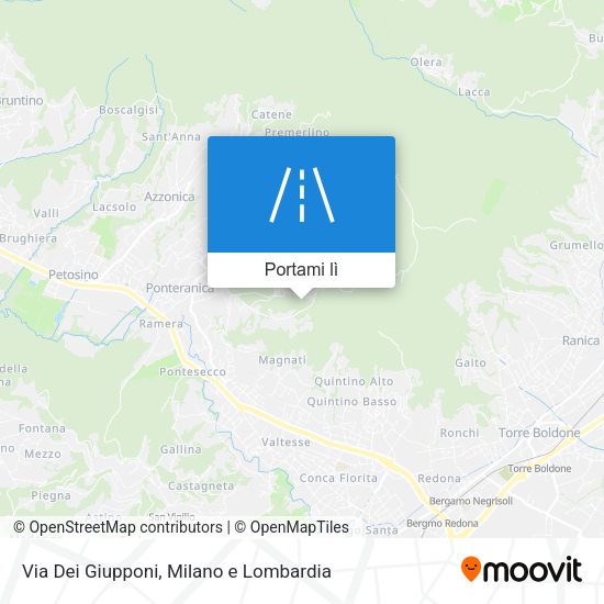 Mappa Via Dei Giupponi