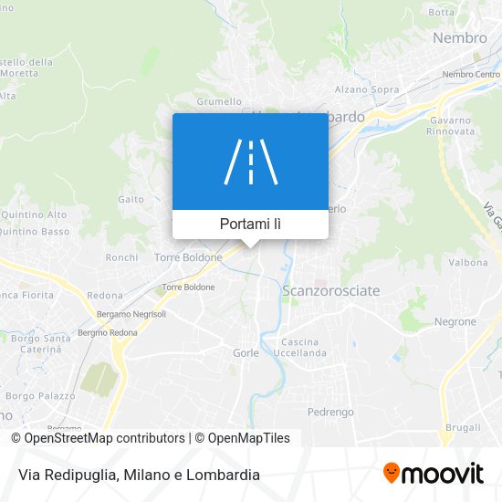 Mappa Via Redipuglia