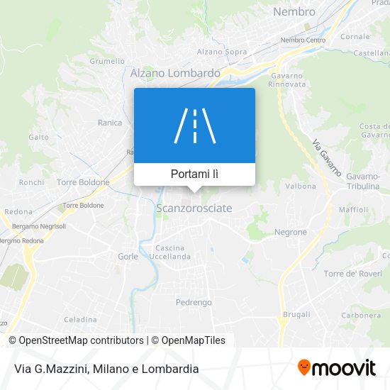 Mappa Via G.Mazzini