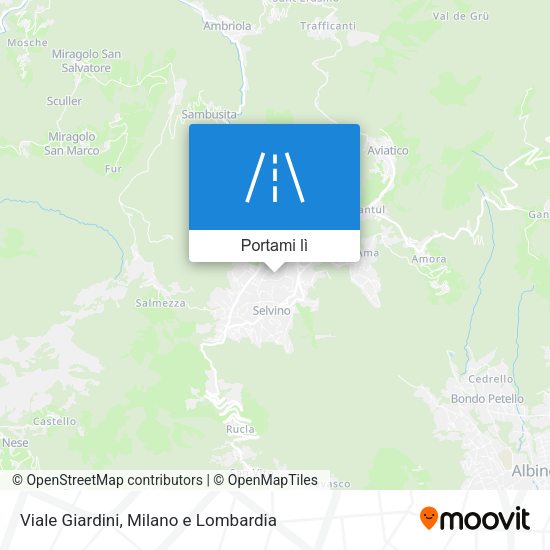 Mappa Viale Giardini
