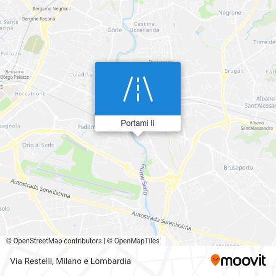 Mappa Via Restelli