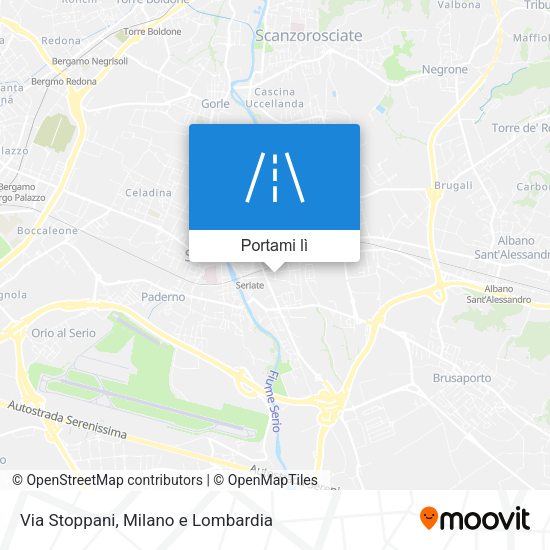 Mappa Via Stoppani
