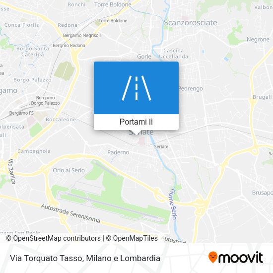 Mappa Via Torquato Tasso