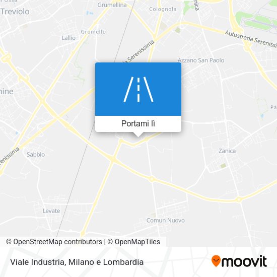 Mappa Viale Industria