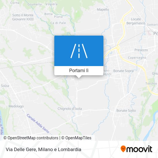 Mappa Via Delle Gere