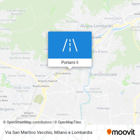 Mappa Via San Martino Vecchio