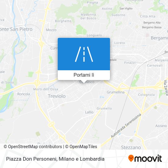 Mappa Piazza Don Personeni