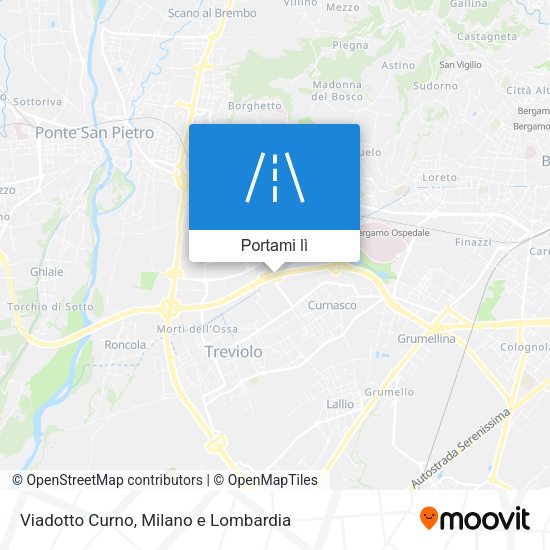 Mappa Viadotto Curno
