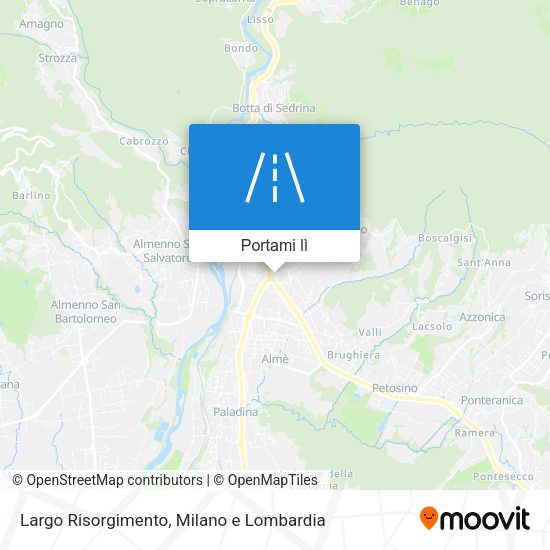 Mappa Largo Risorgimento