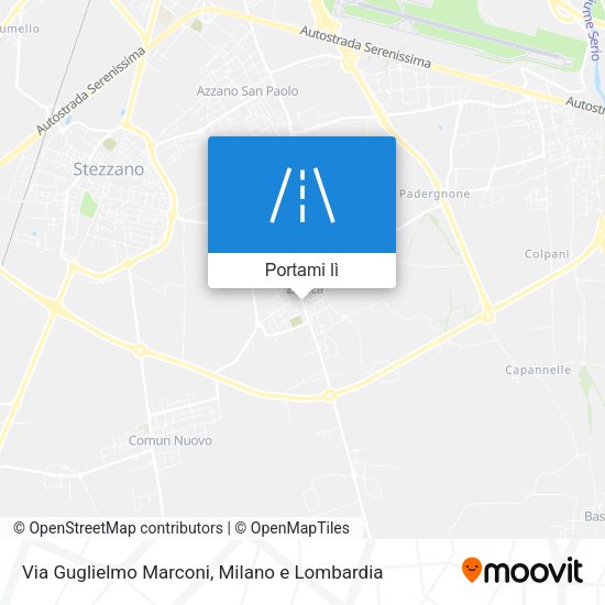 Mappa Via Guglielmo Marconi