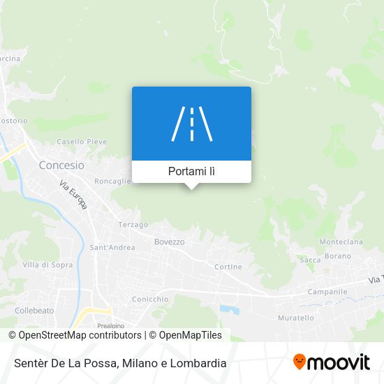 Mappa Sentèr De La Possa
