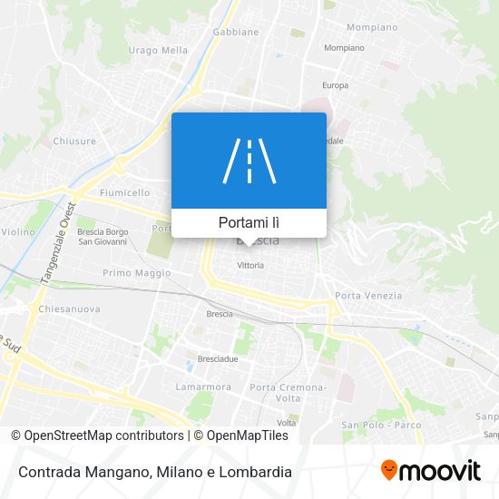 Mappa Contrada Mangano
