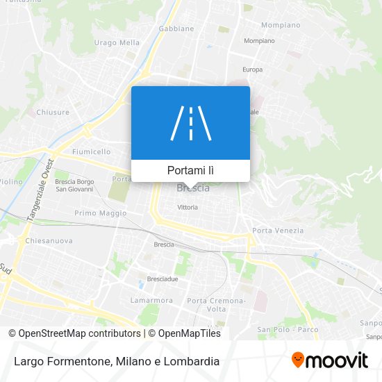 Mappa Largo Formentone