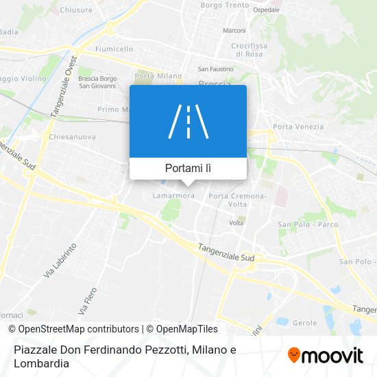 Mappa Piazzale Don Ferdinando Pezzotti