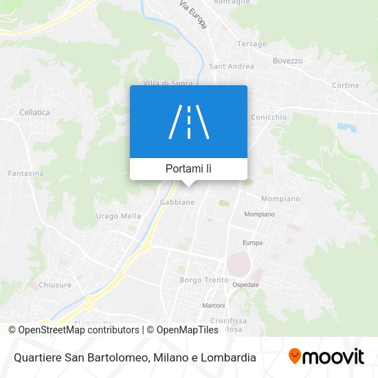 Mappa Quartiere San Bartolomeo