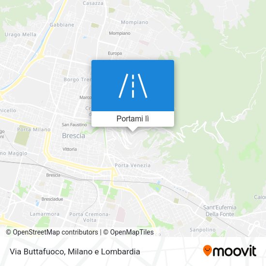 Mappa Via Buttafuoco