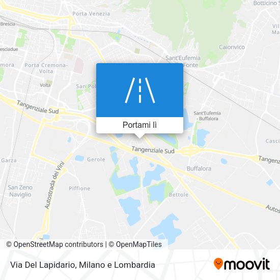 Mappa Via Del Lapidario