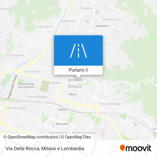 Mappa Via Della Rocca