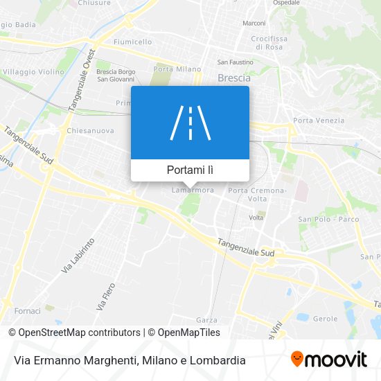Mappa Via Ermanno Marghenti