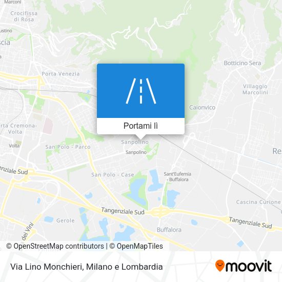 Mappa Via Lino Monchieri