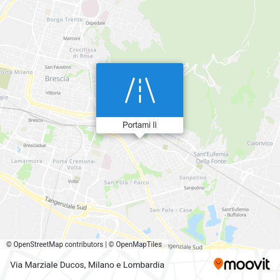 Mappa Via Marziale Ducos