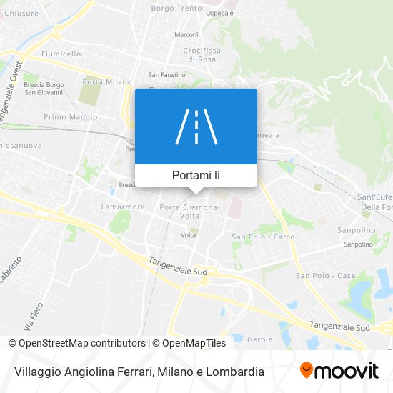 Mappa Villaggio Angiolina Ferrari