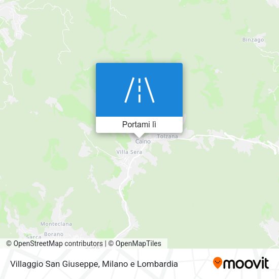 Mappa Villaggio San Giuseppe