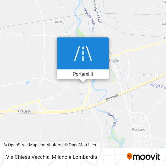 Mappa Via Chiesa Vecchia
